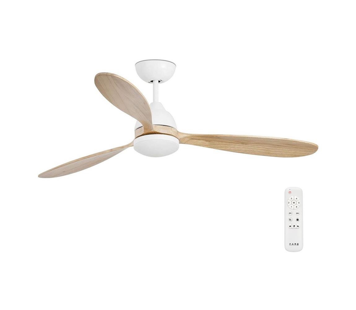 FARO Barcelona FARO 33524 - LED Stropní látor POROS LED/15W/230V bílá/hnědá