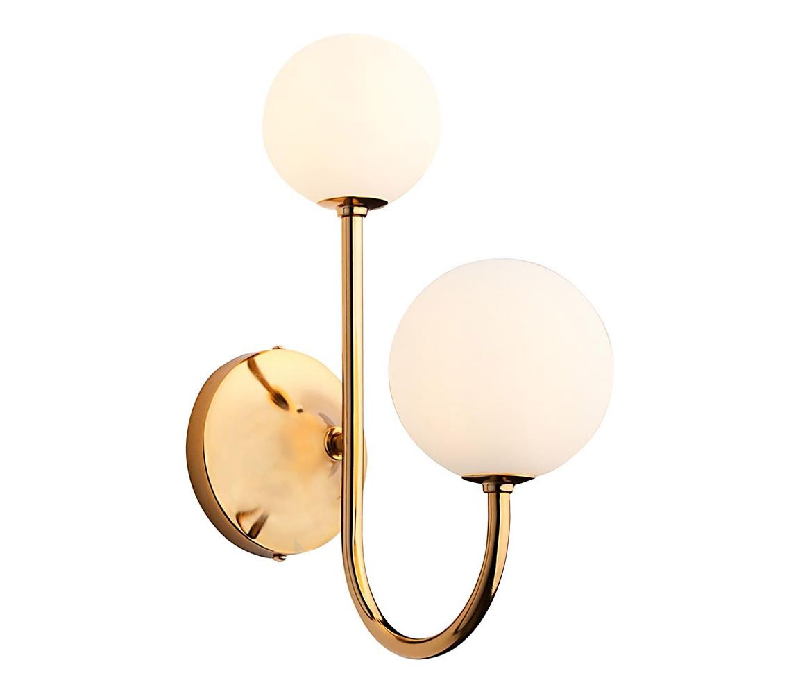 Jupiter Jupiter 1943 - Nástěnné svítidlo SELEN 2xG9/40W/230V mosaz