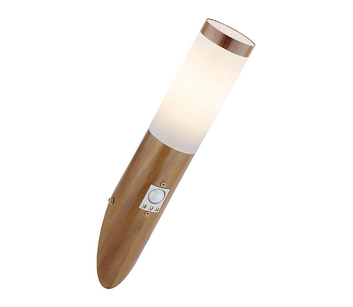 Globo Globo 3157SW - Venkovní nástěnné svítidlo se senzorem BOSTON 1xE27/15W/230V IP44