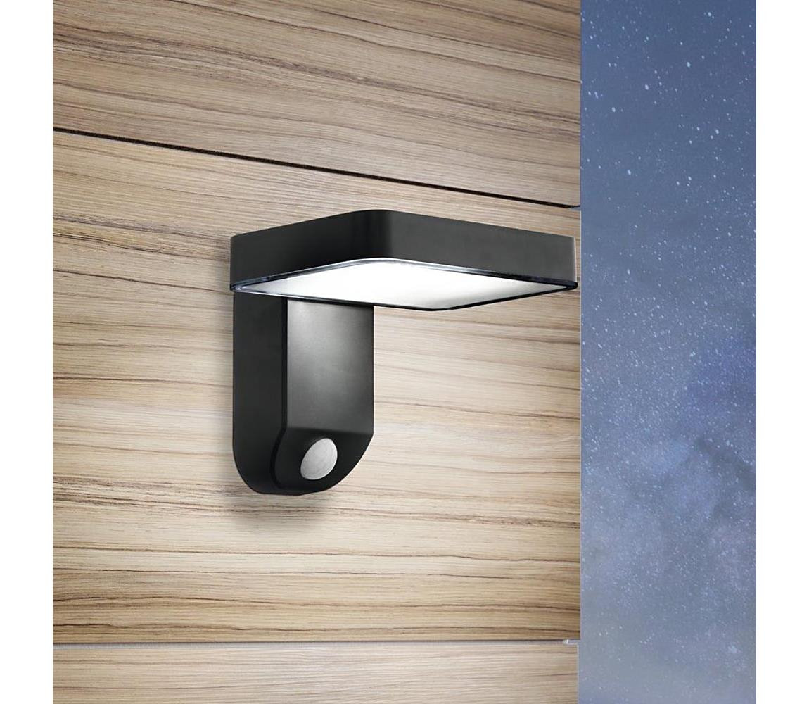 Eglo Eglo 98191 -LED Solární nástěnné svítidlo se senzorem PASTION LED/4,5W/3,7V IP44