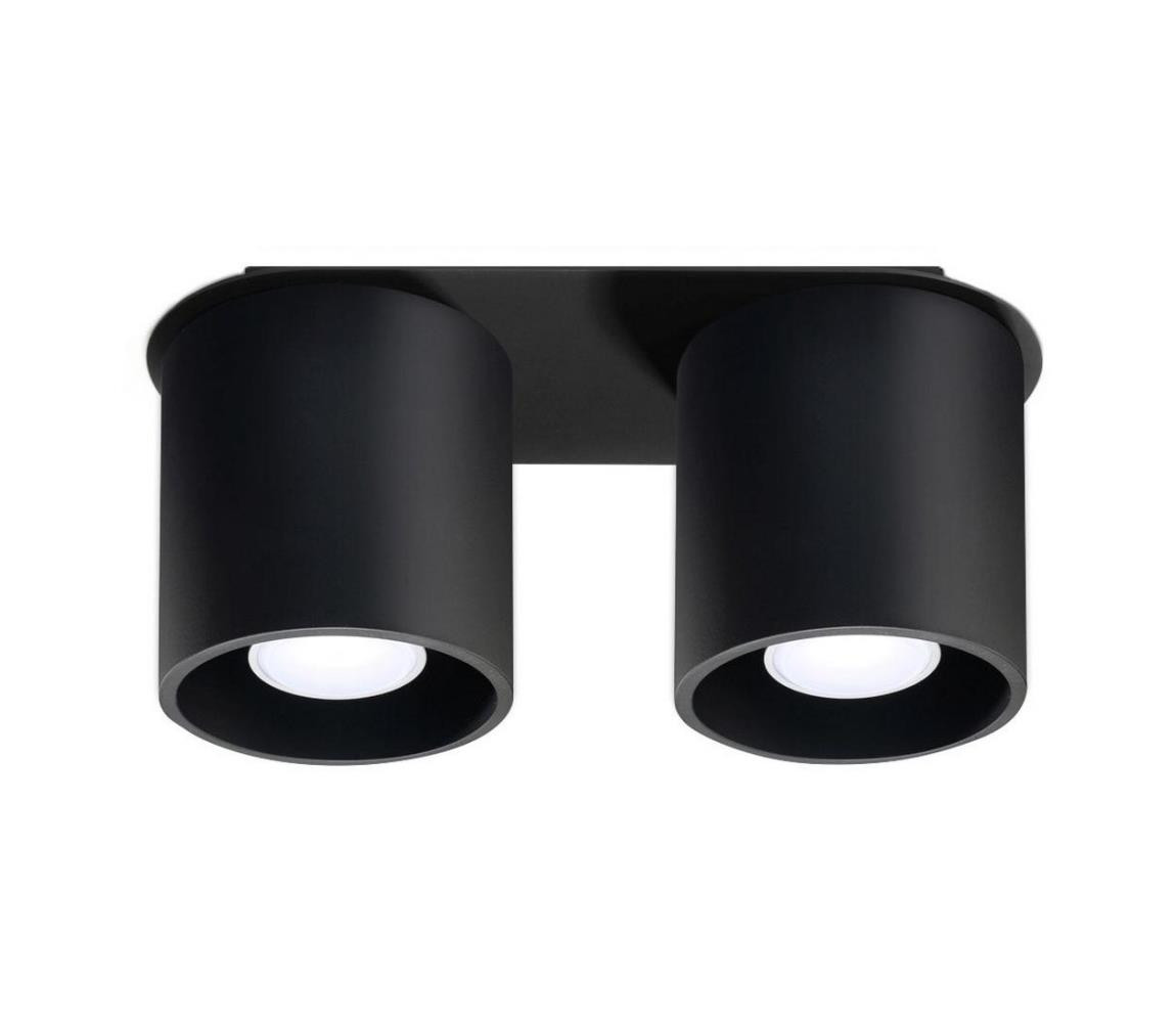 SL.0054 - Bodové svítidlo ORBIS 2 2xGU10/40W/230V černá