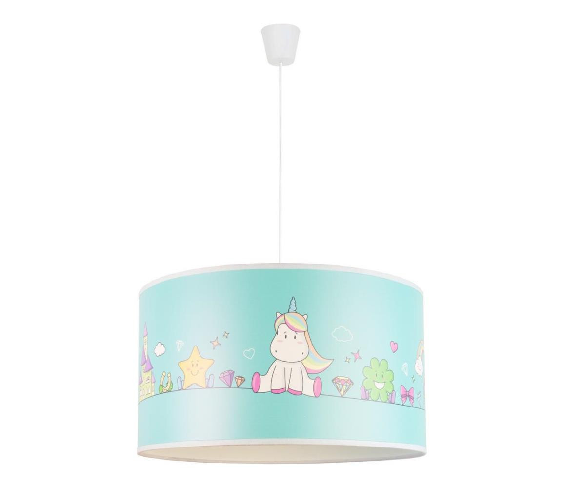 - Dětský lustr na lanku UNICORN 1xE27/15W/230V pr. 35 cm