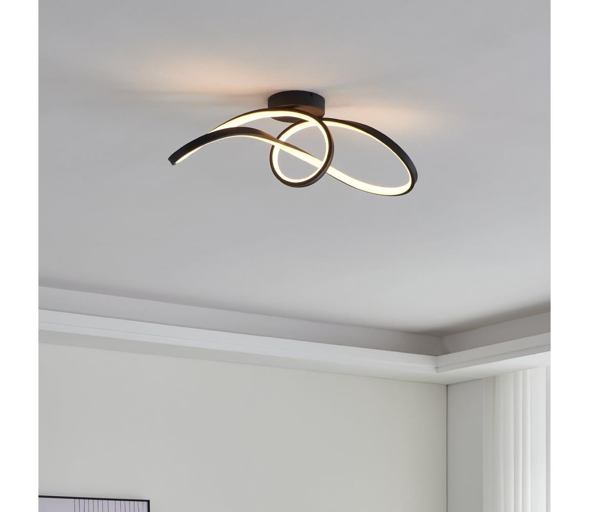 Eglo Eglo 901158-LED RGBW Stmívatelné stropní svítidlo CALAROSSA-Z LED/22W/230V černá