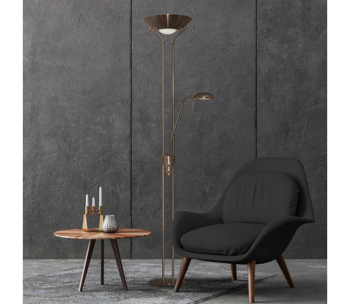 Searchlight Searchlight EU4329AB- Stmívatelná stojací lampa MOTHILD 1xR7s/230W+1xG9/33W/230V