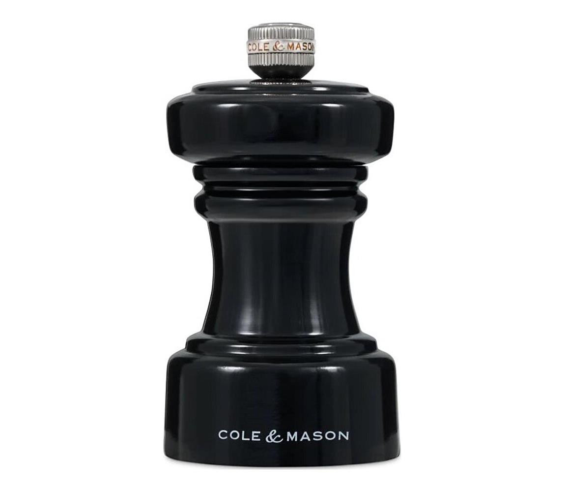 Cole&Mason Cole&Mason - Mlýnek na sůl HOXTON 10,4 cm buk/lesklá černá