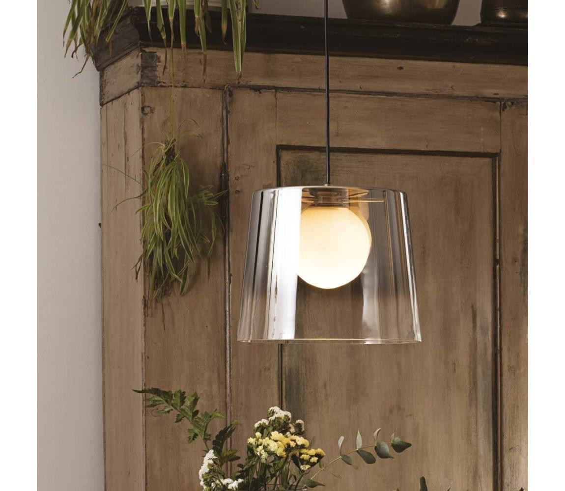 Ideal Lux Ideal Lux - LED Lustr na lanku FADE 1xG9/3W/230V pr. 27,3 cm zlatá/kouřová