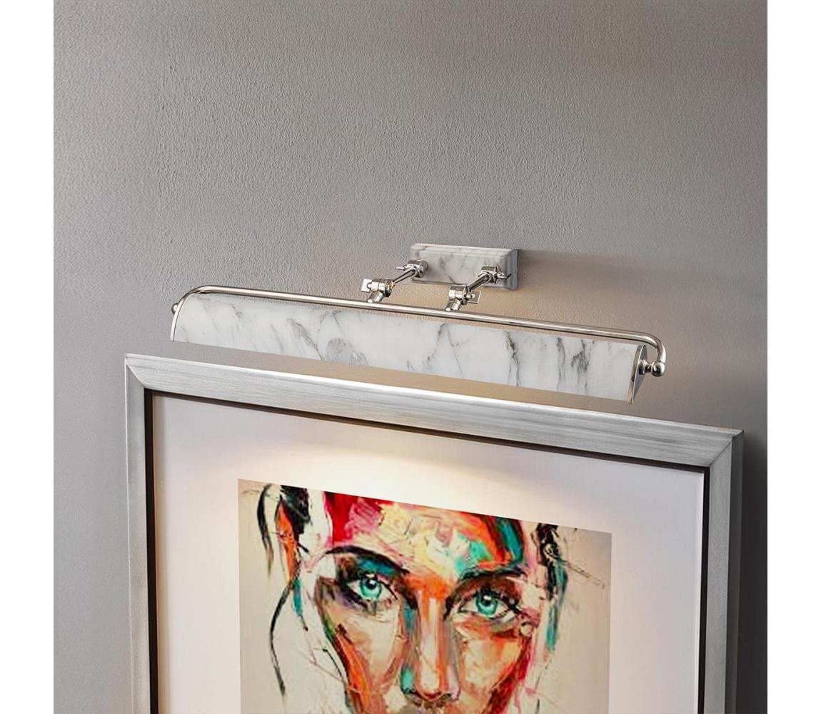 Elstead Elstead WINCHFIELD-PLL-PN-WM -Obrazové svítidlo WINCHFIELD 4xE14/40W/230V mramor