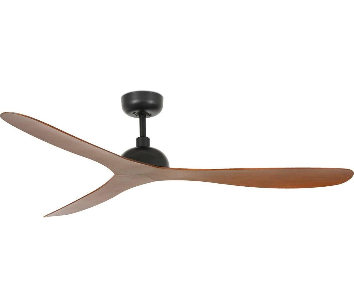 FARO Barcelona FARO 33447WT - Stropní látor GOTLAND L hnědá/černá pr. 132 cm WT + DO