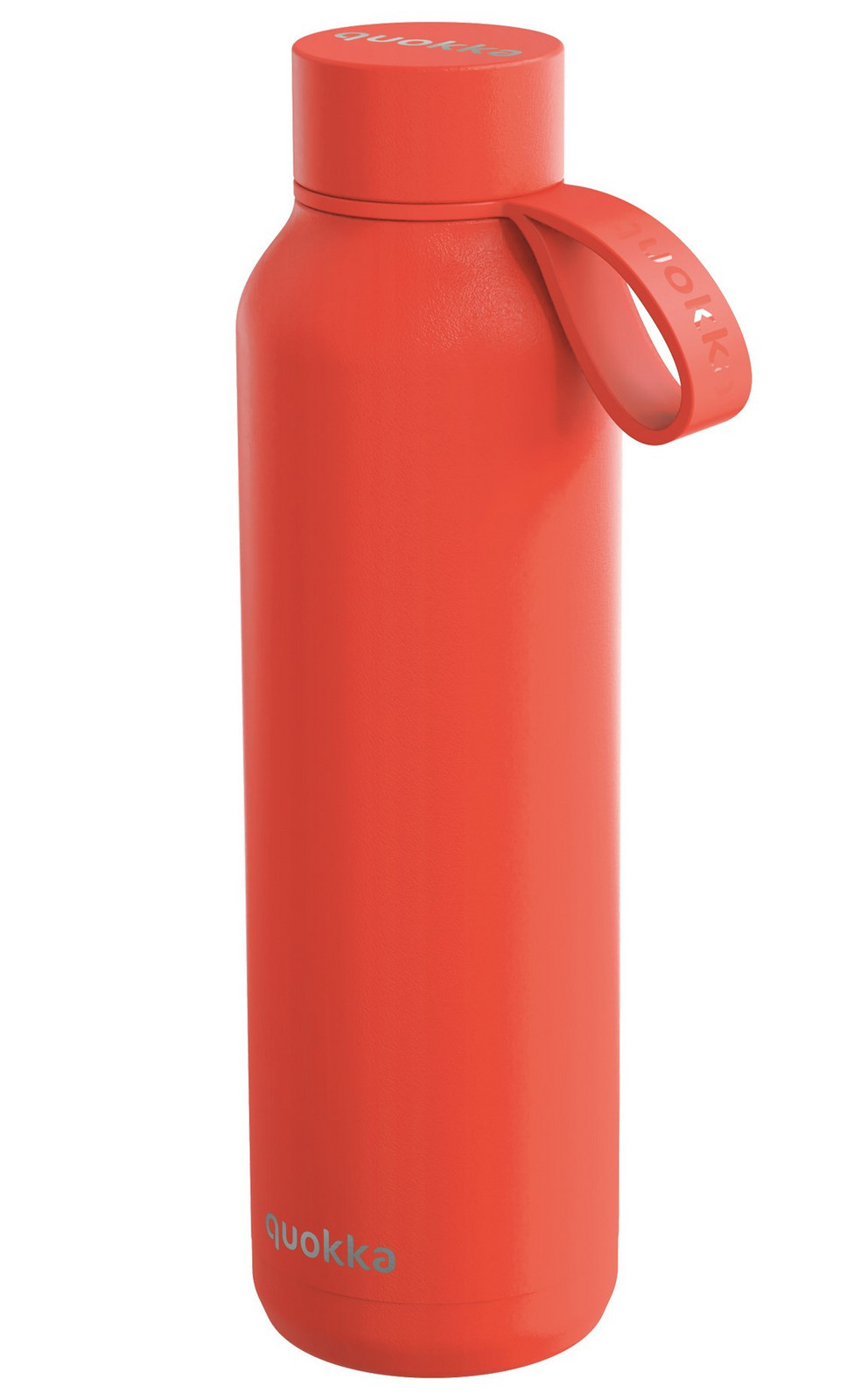 Nerezová termoláhev s poutkem Solid, 630ml, Quokka, oranžová