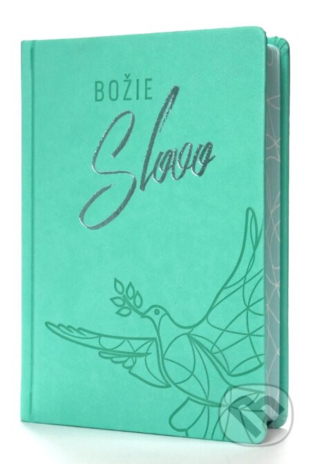 Božie slovo (tyrkysová, tyrkysová oriezka s ornamentom) - Slovenská biblická spoločnosť