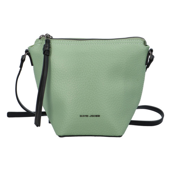 Dámská crossbody kabelka světle zelená - David Jones Emily zelená