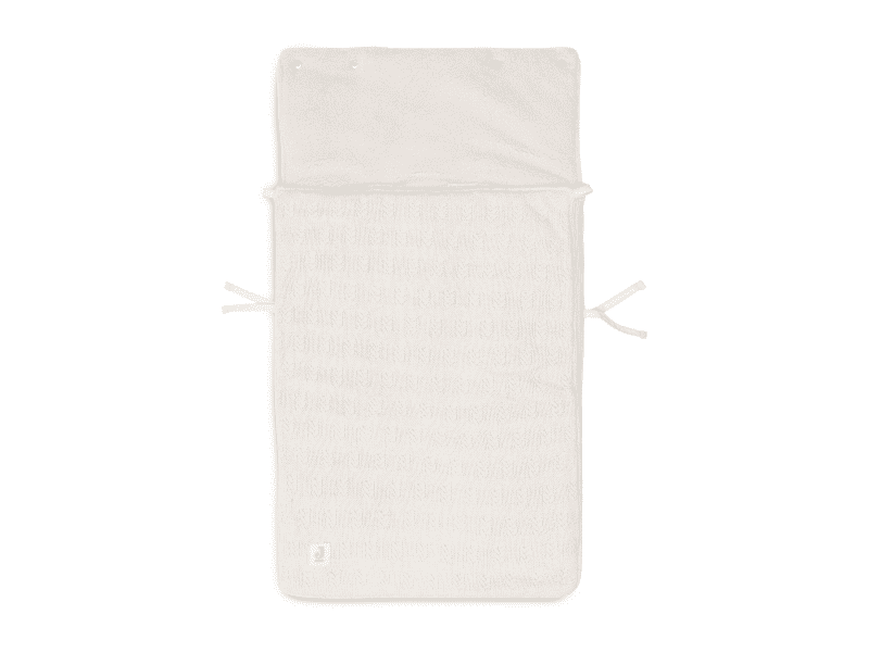 Jollein Fusak do autosedačky Grain Knit Oatmeal