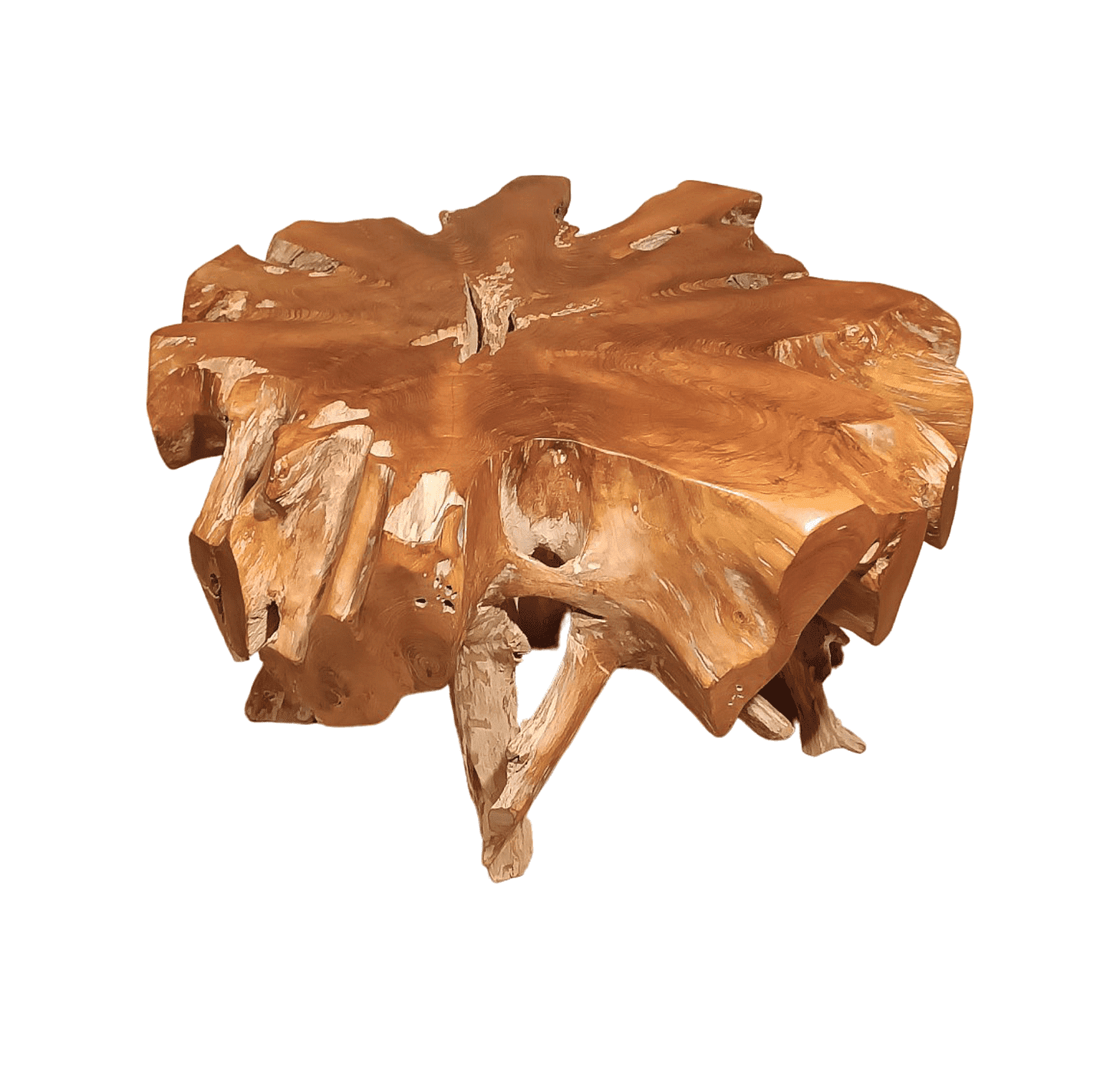 DEOKORK Teakový stolek BRANCH XIII