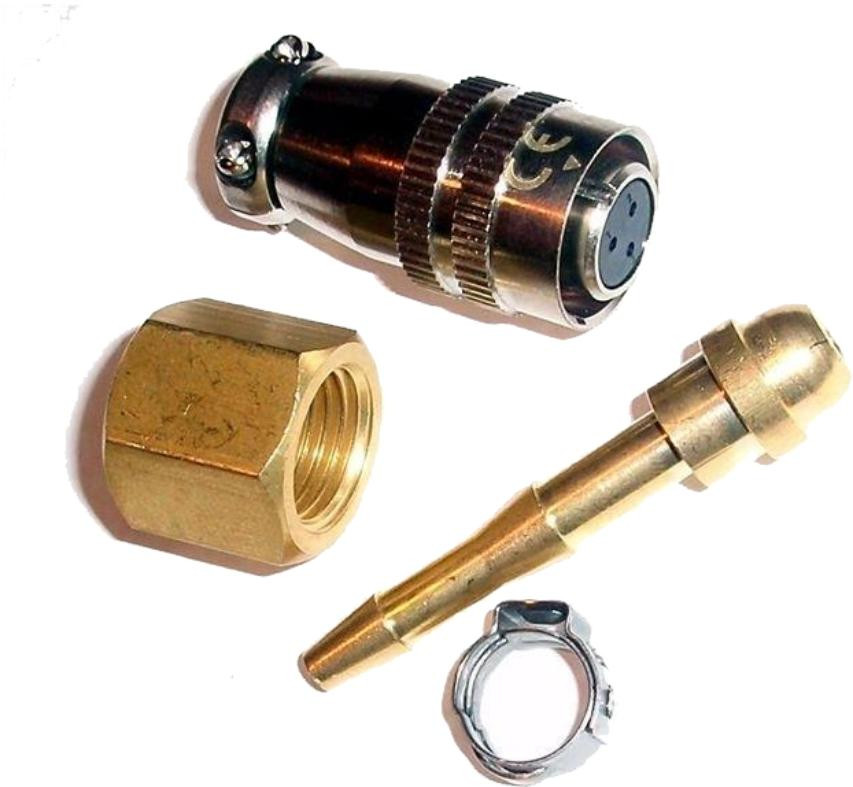 Alfa In Konektor pro připojení TIG hořáku (3-pin) 4329-1