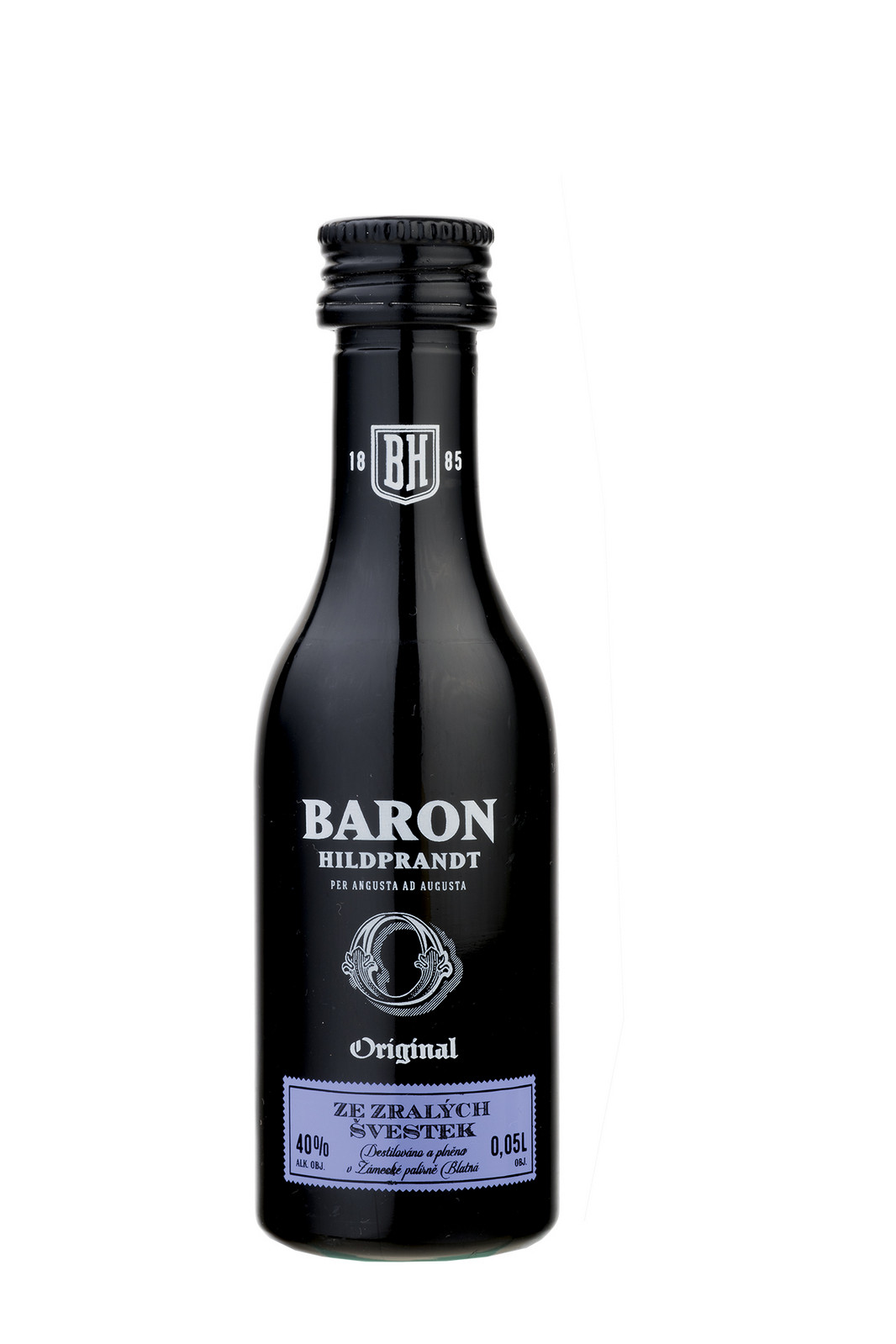 Baron Hildprandt Ze Zralých Švestek 40 % 0,05 l