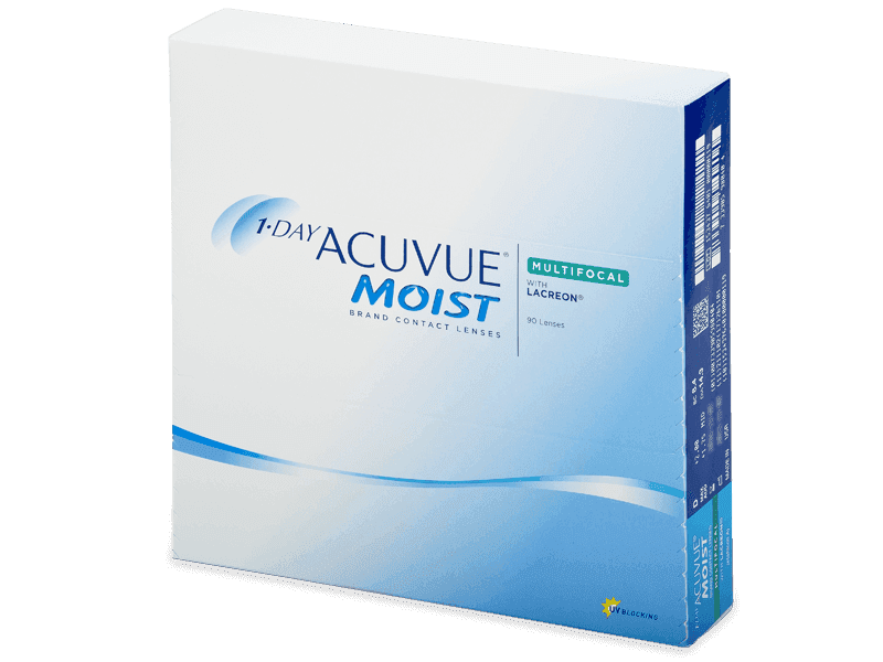 Johnson & Johnson 1 Day Acuvue Moist Multifocal (90 čoček)