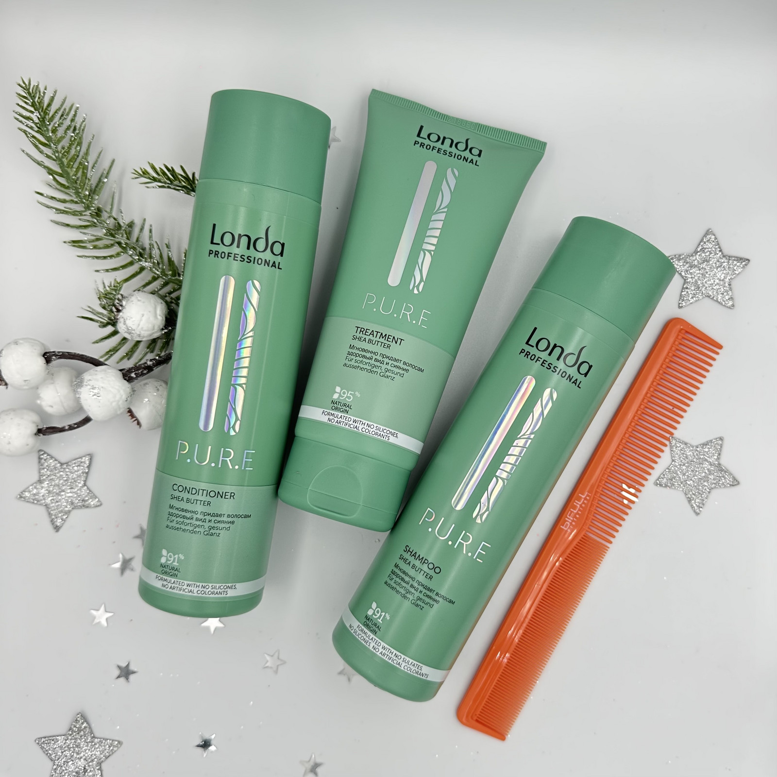 LONDA Sada Londa P.U.R.E. přirodní pěče pro suché vlasy