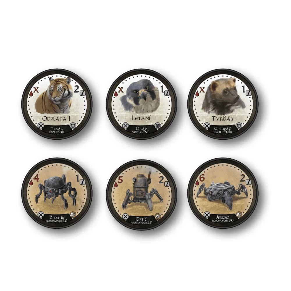 Fox in the Box Kosti jsou vrženy: Společníci