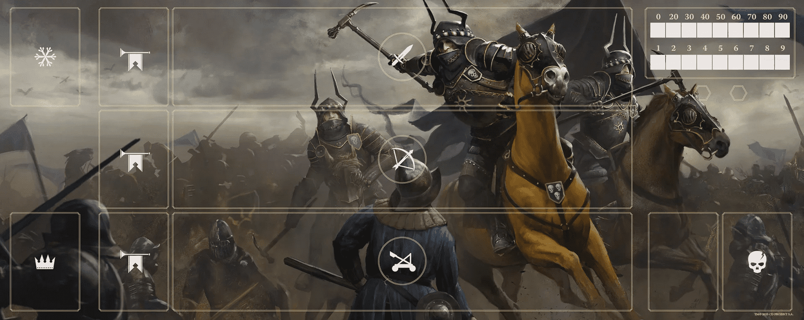 xzone Herní podložka Gwint - Nilfgaard