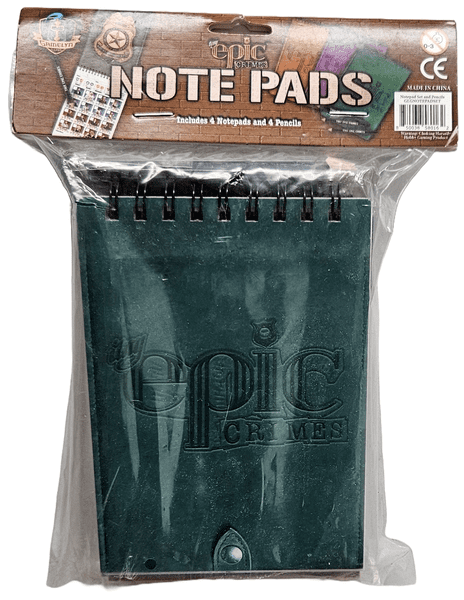 Gamelyn Games Tiny Epic Crimes: 4 Pack Detective Notepads