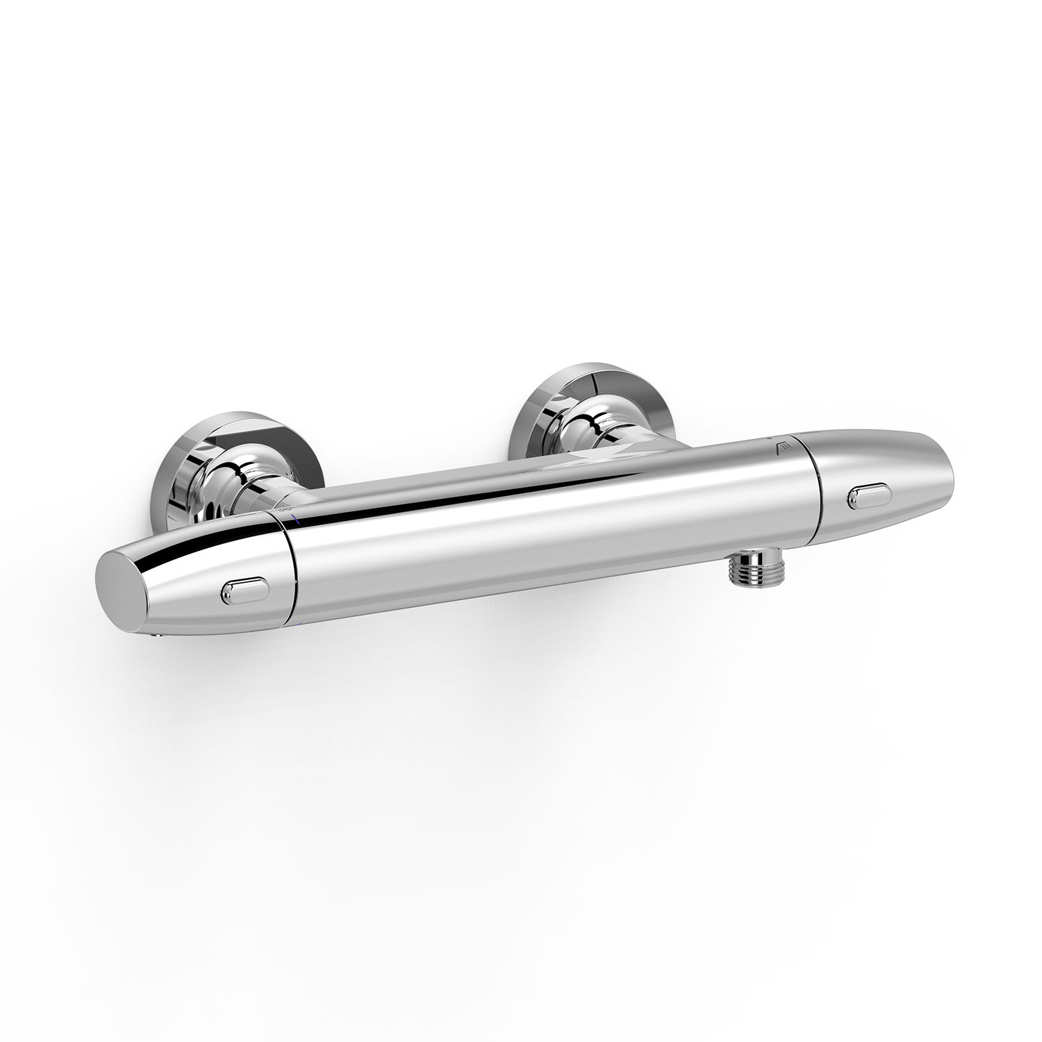 Tres nástěnná termostatická sprchová baterie 150 mm, Touch-cool, chrom 2