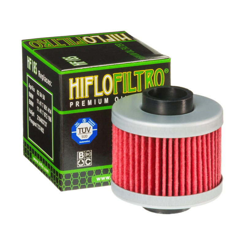 Hiflofiltro Olejový filtr Hiflofiltro, Aprilia, Peugeot, BMW 125-200ccm HF185