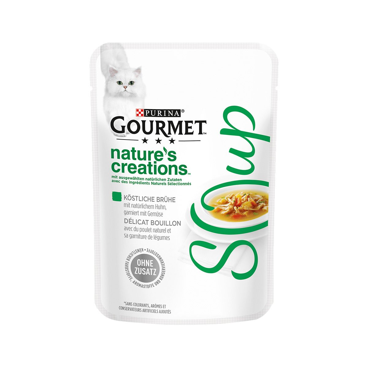 GOURMET Crystal Soup chutný vývar s kuřecím a zeleninou 16 × 40 g