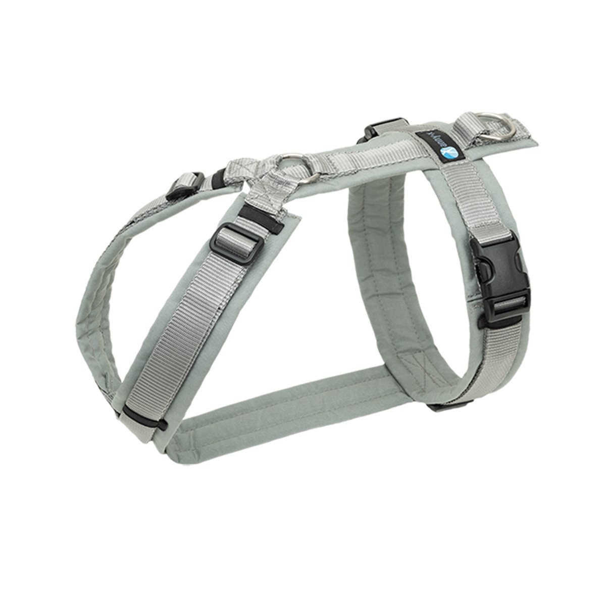 annyx postroj na hrudník Fun šedý/stříbrný S