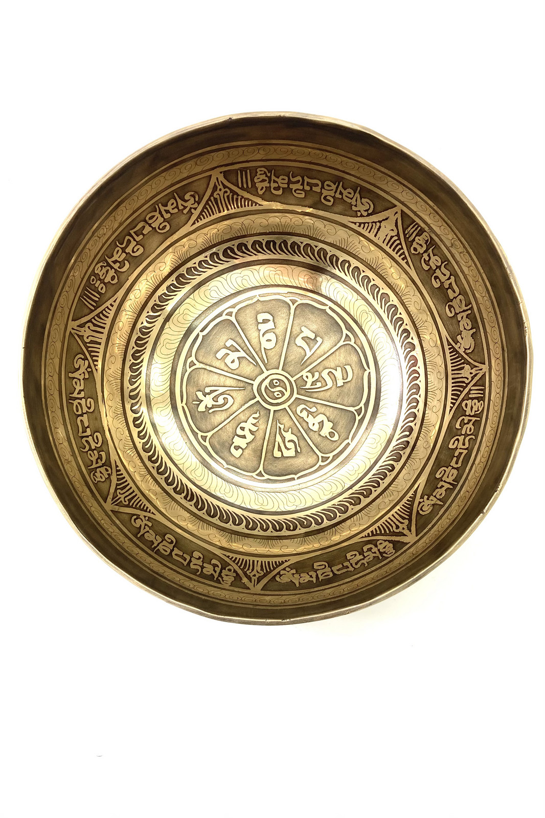 Himalife Tibetská zpívající mísa 1273 gr - ručně tepaná