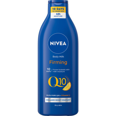 Nivea Firming Q10 výživné zpevňující tělové mléko, 400 ml