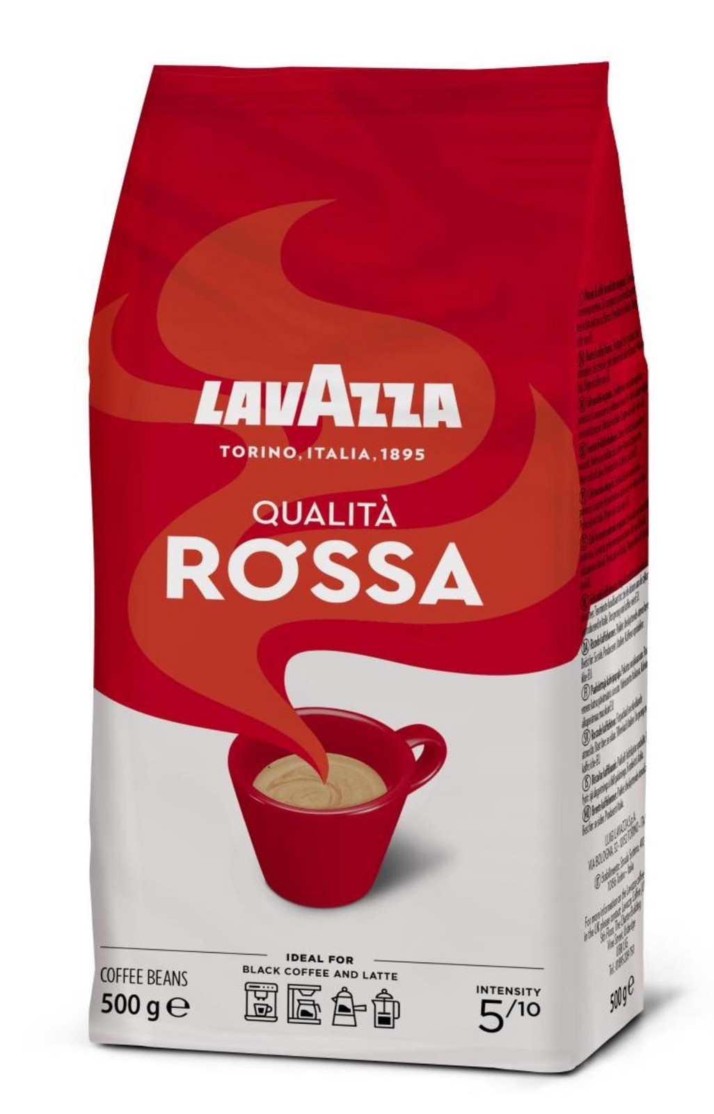 Zrnková káva Lavazza - Qualita Rossa, 500 g