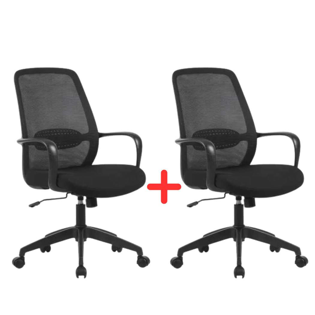 Antares Kancelářská židle Cheryll 1+1 ZDARMA- černá