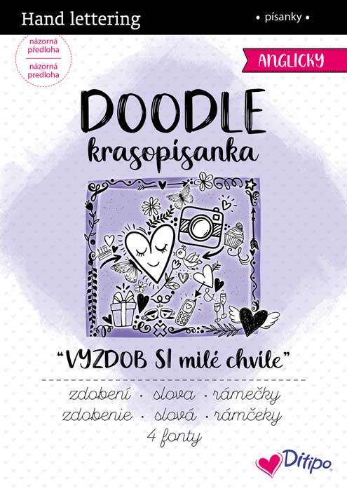 Ditipo Ditipo, 7241001, DOODLE krasopísanky, Vyzdob si milé chvíle, 1 ks
