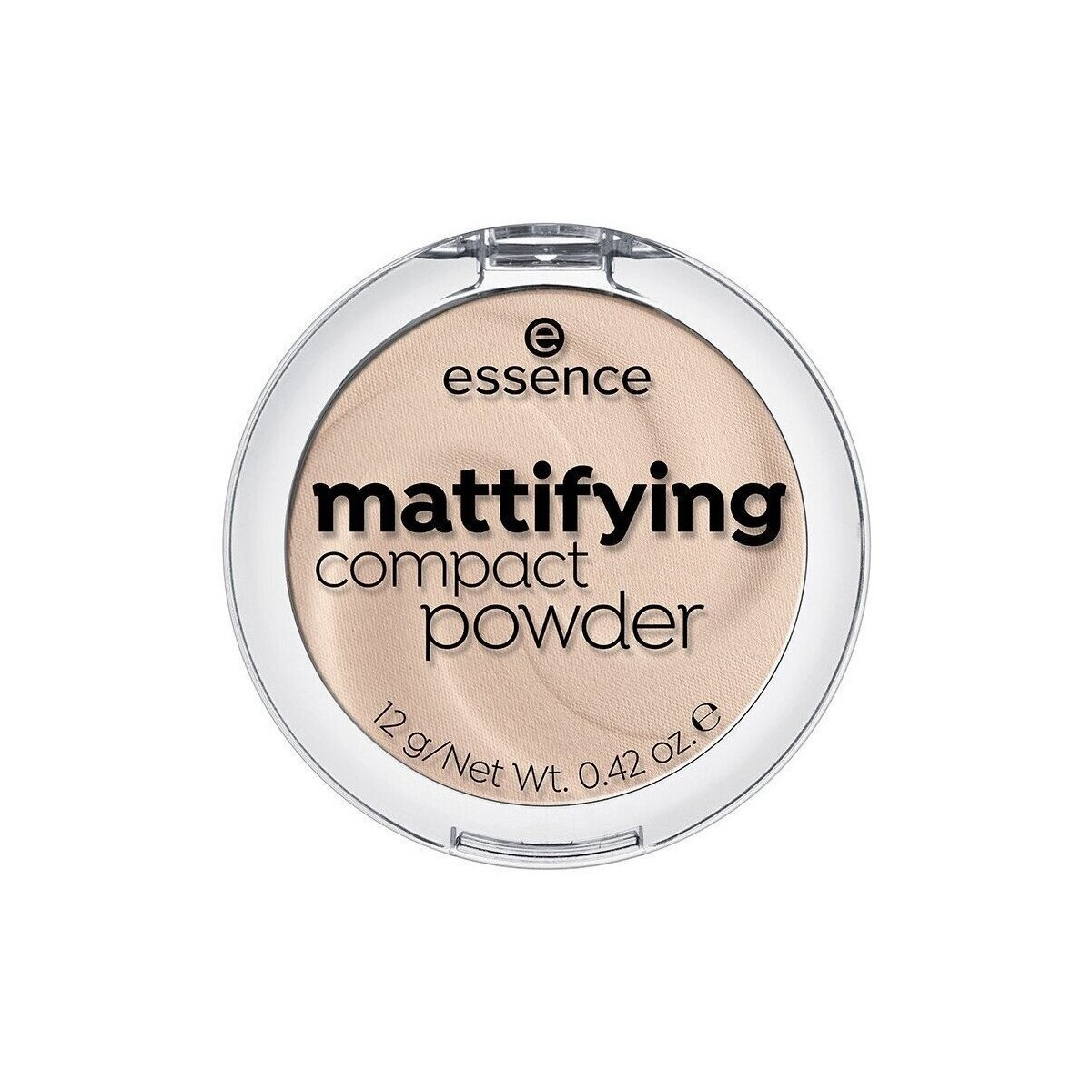 Essence  Mattifying Compact Powder - 11 Pastel Beige  Béžová
