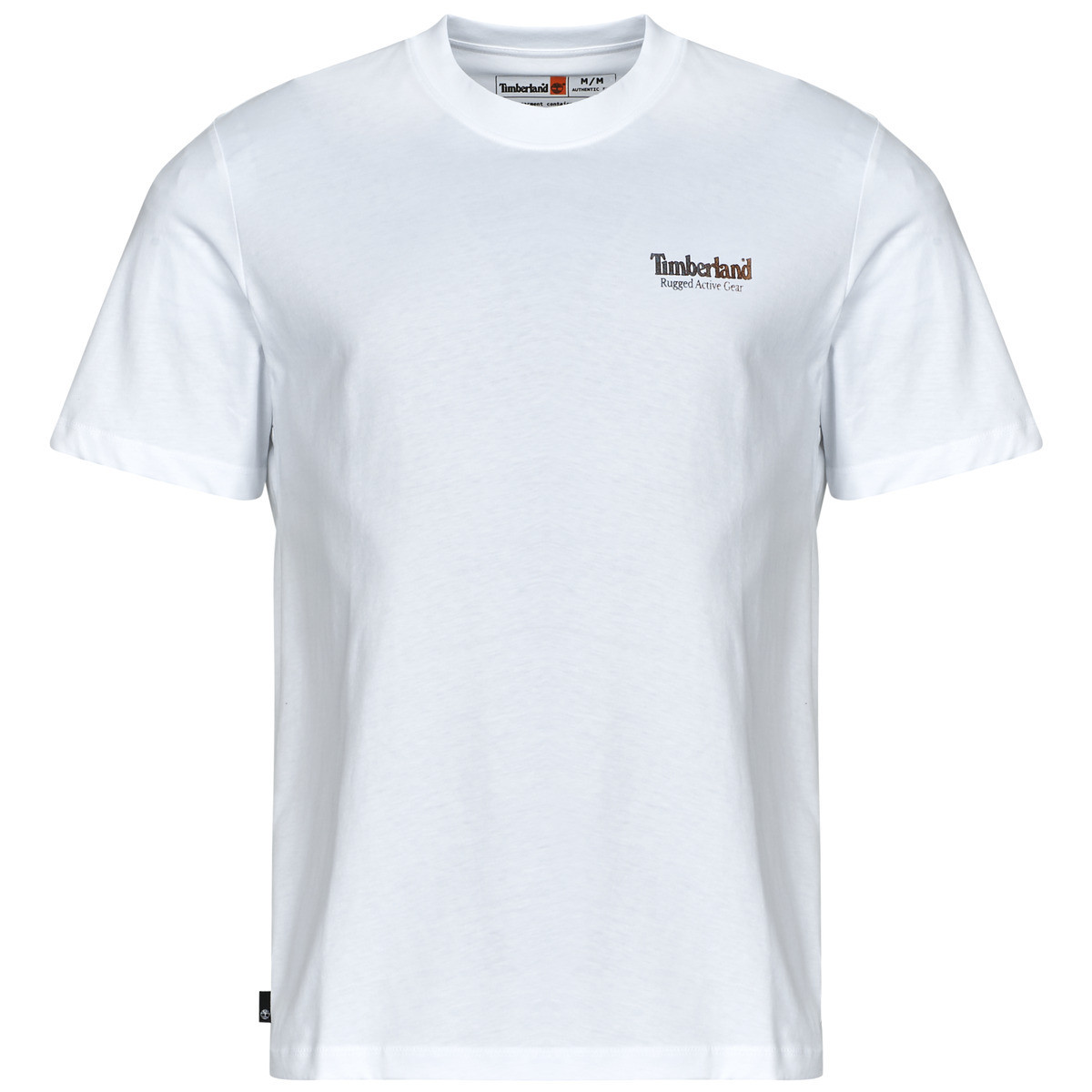 Timberland  RUGGED ACTIVE GEAR BACK GRAPHIC TEE  Bílá