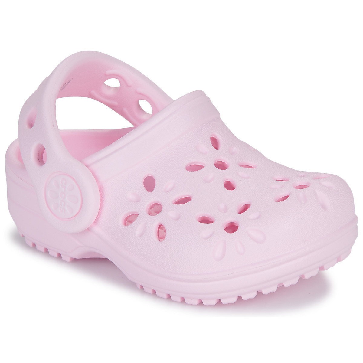 Crocs  Classic Floral Cut Out Clog T  Růžová