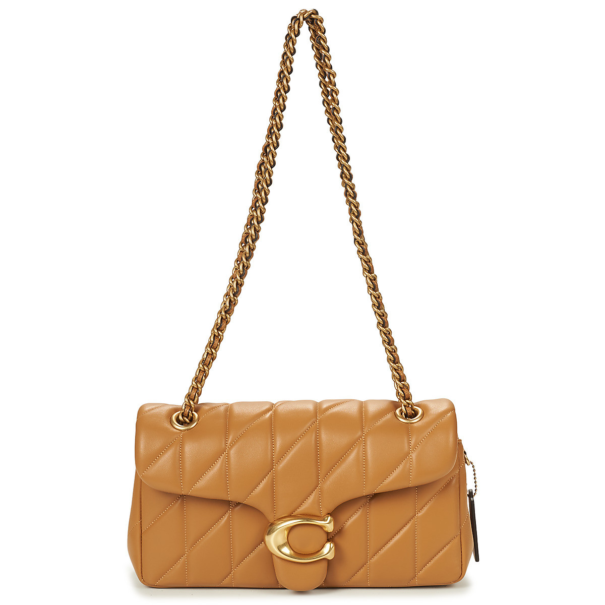 Coach  QUILTED TABBY 26  Hnědá