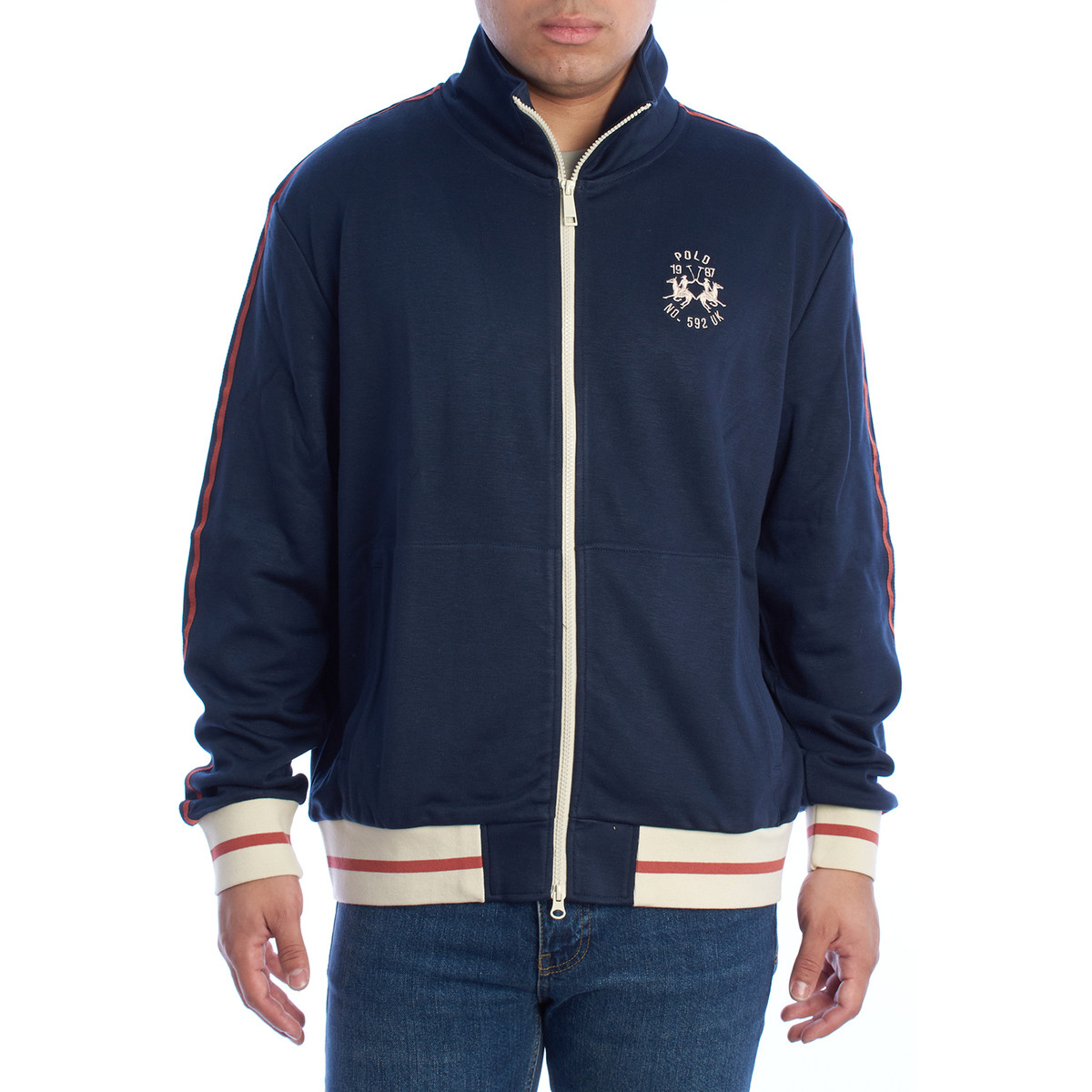 La Martina  YMF006-FP556-07017  Tmavě modrá