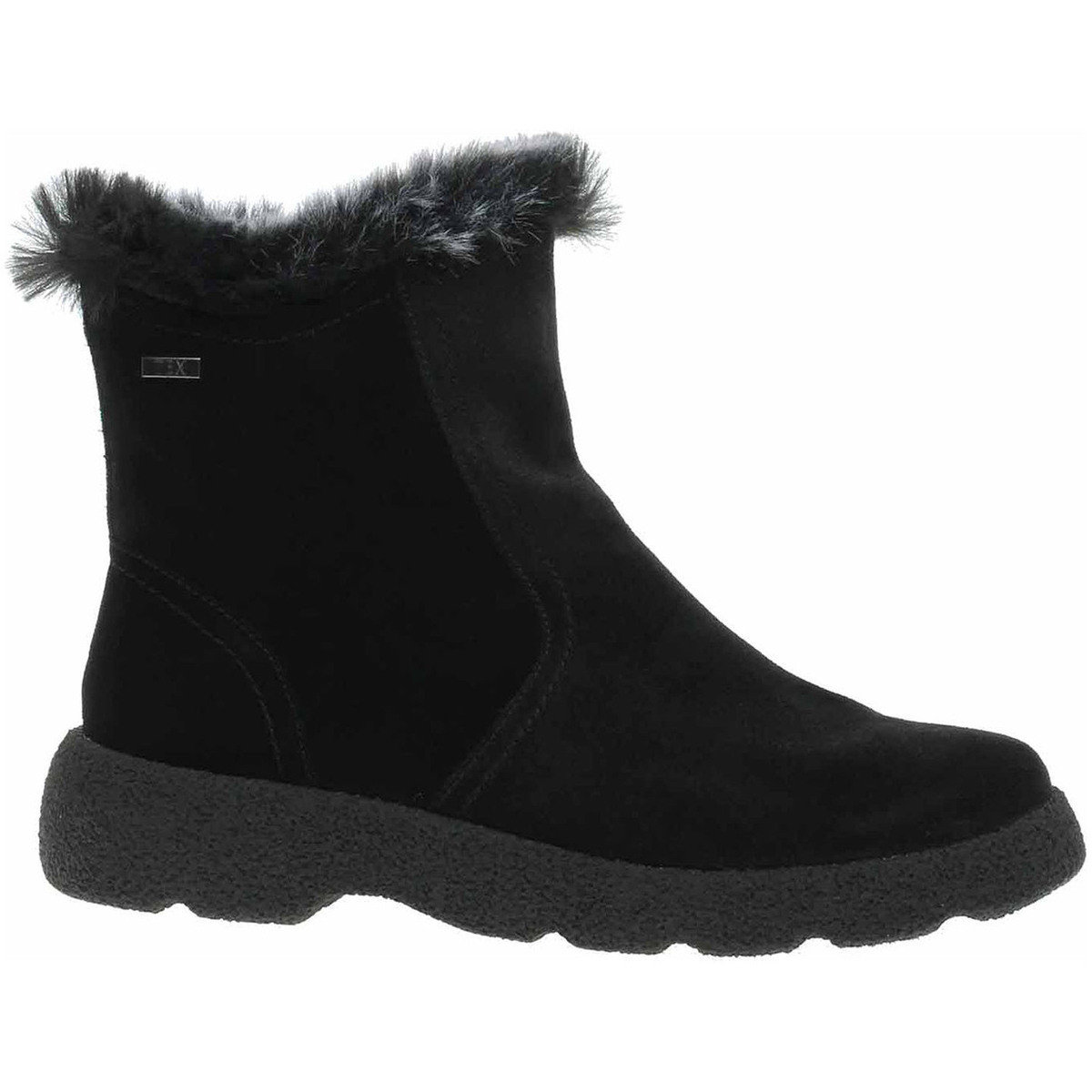 Caprice  Dámské polokozačky  9-25450-43 black comb  Černá