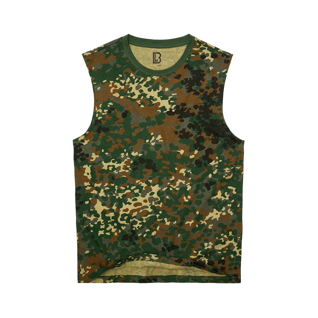 Tílko Brandit Sleeveless Shirt - flecktarn, L