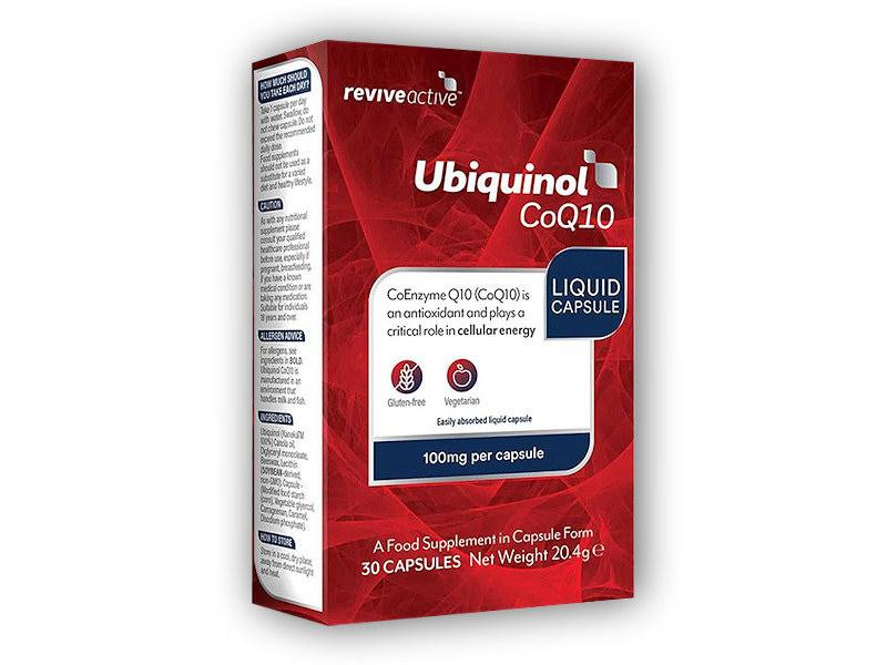 Reviveactive Ubiquinol CoQ10 30 kapslí (100mg)