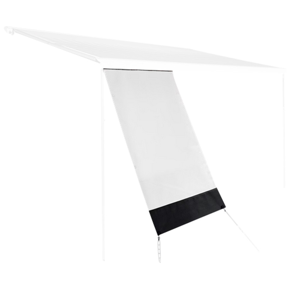 Stěna Bo-Camp Front wall sun protect 2,5 x 1,75 m Barva: šedá