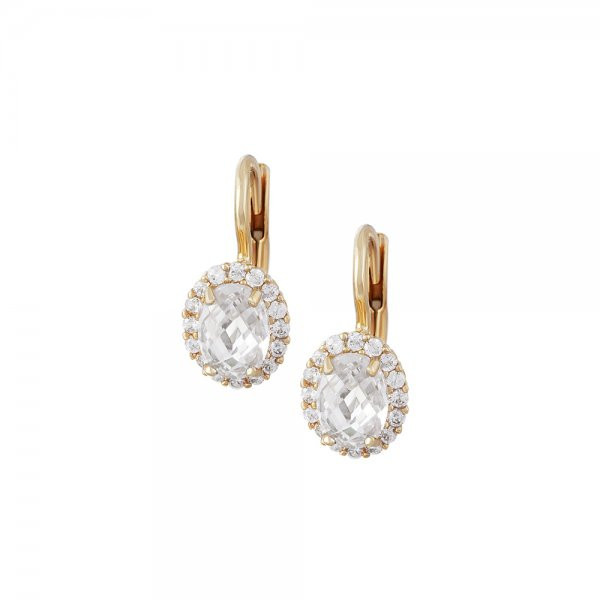 Náušnice se syntetickými kameny 236-087-000873 2.75g