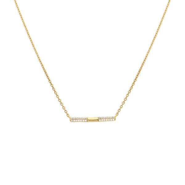 Náhrdelník se syntetickými kameny 676-393-002621-0000