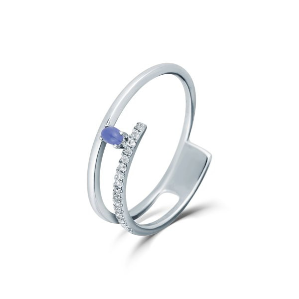 Prsten s brilianty 324-403-S535 54-2.10g