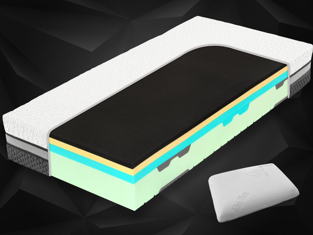 Spirit Ortopedická matrace Spirit Superior VISCO - 100x200 cm | 22 cm