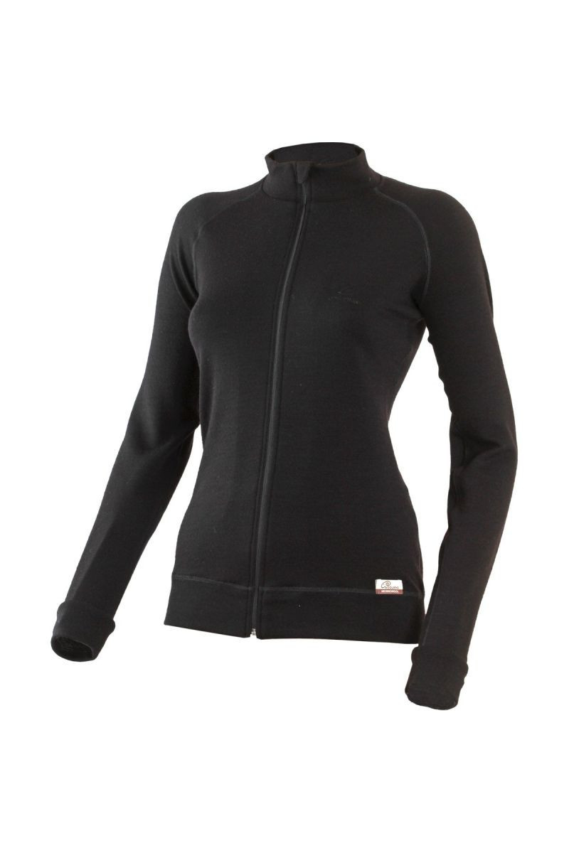 Lasting MOLIM 9099 černá vlněná mikina Velikost: L 8595067897394