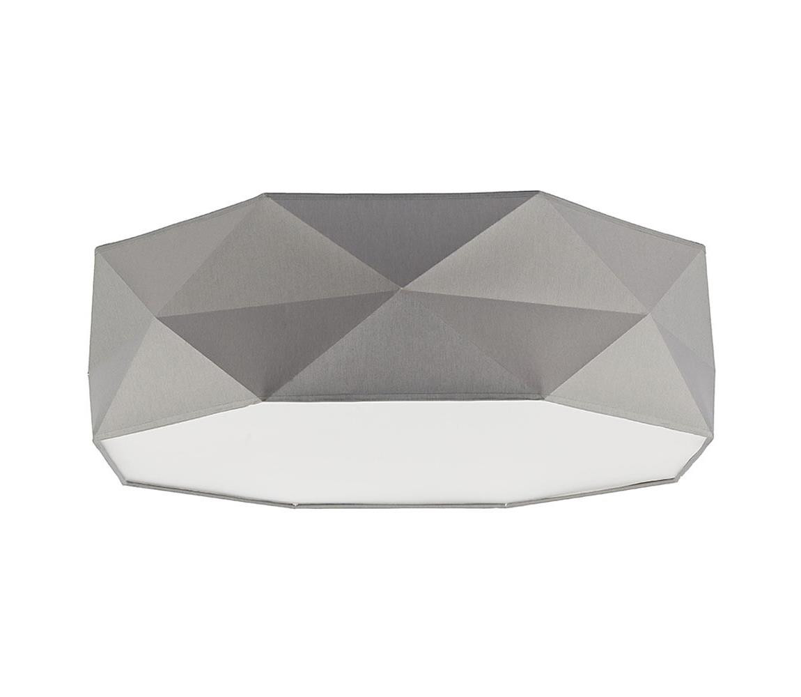 Stropní svítidlo KANTOOR 4xE27/60W/230V šedá