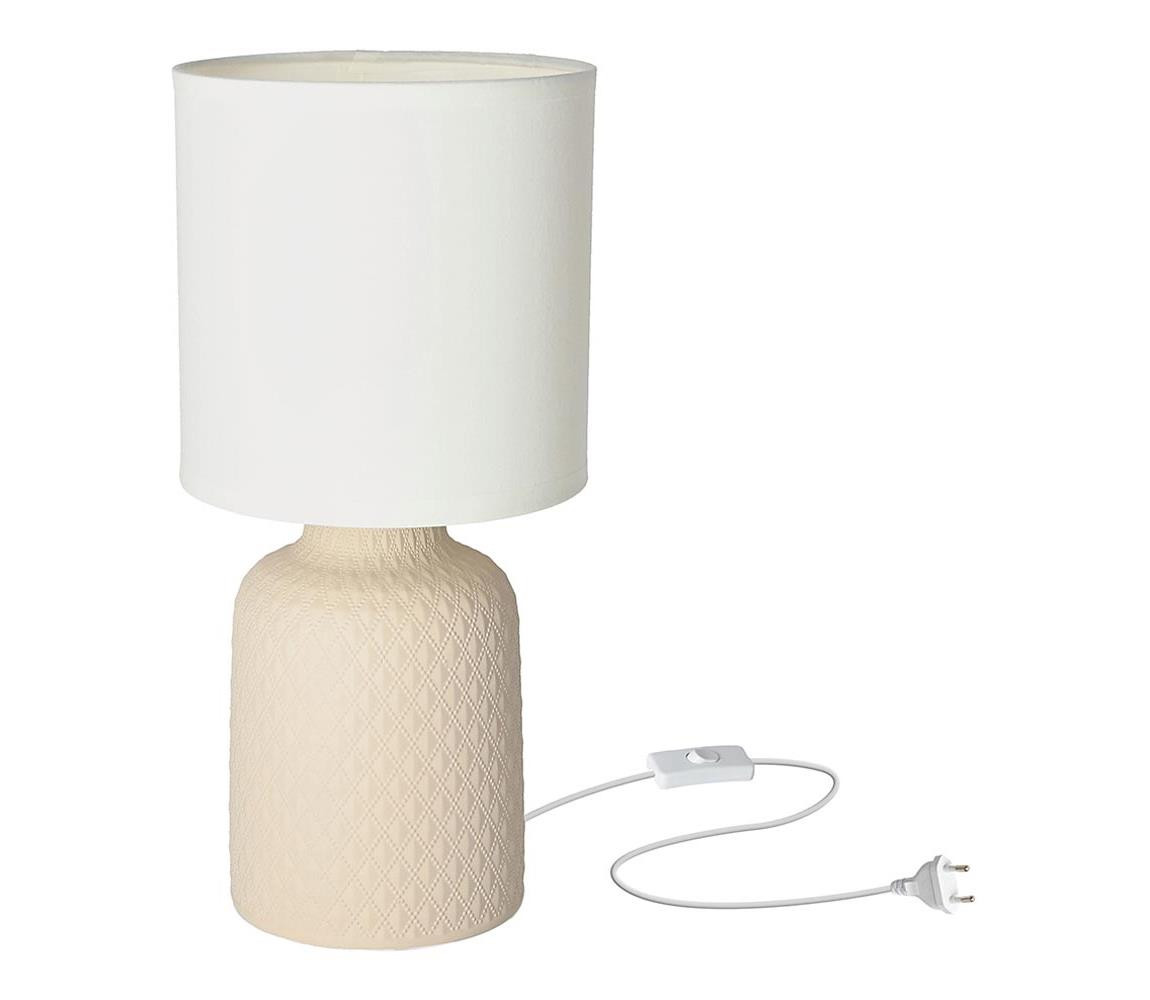 Stolní lampa INER 1xE14/40W/230V béžová