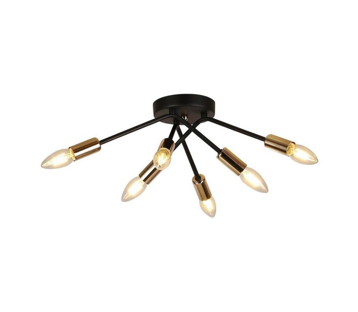 Přisazený lustr TIARA 6xE14/40W/230V